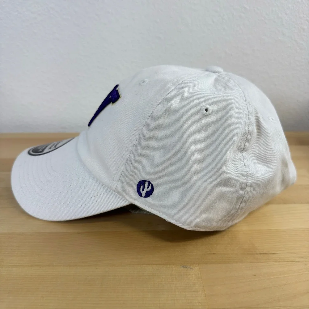 Desert Cactus University of Washington Huskies White Cotton Adjustable Dad Hat